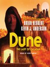 Cover image for Dune: The Lady of Caladan